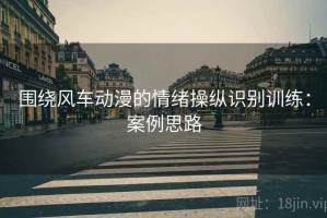 围绕风车动漫的情绪操纵识别训练：案例思路