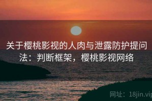 关于樱桃影视的人肉与泄露防护提问法：判断框架，樱桃影视网络