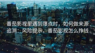番茄影视里遇到爆点时，如何做来源追溯：风险提示，番茄影视怎么挣钱