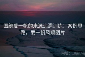 围绕爱一帆的来源追溯训练：案例思路，爱一帆风顺图片
