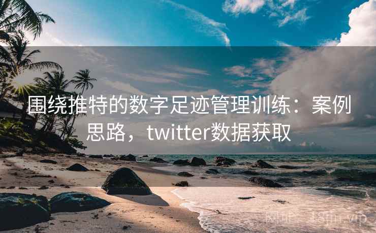 围绕推特的数字足迹管理训练：案例思路，twitter数据获取