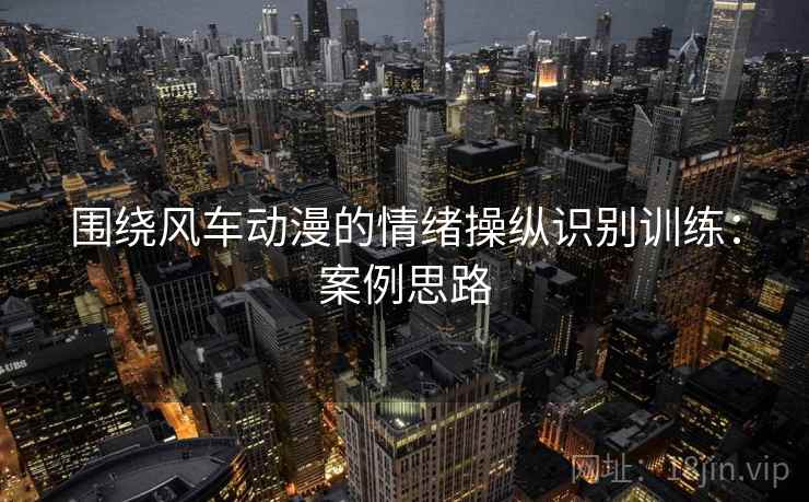 围绕风车动漫的情绪操纵识别训练：案例思路