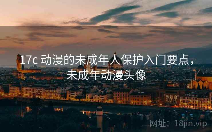 17c 动漫的未成年人保护入门要点，未成年动漫头像
