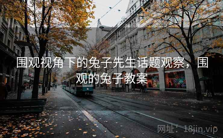 围观视角下的兔子先生话题观察，围观的兔子教案