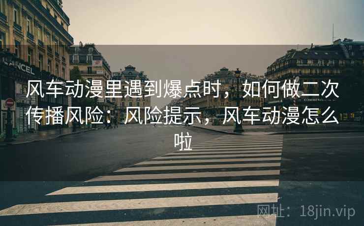 风车动漫里遇到爆点时，如何做二次传播风险：风险提示，风车动漫怎么啦